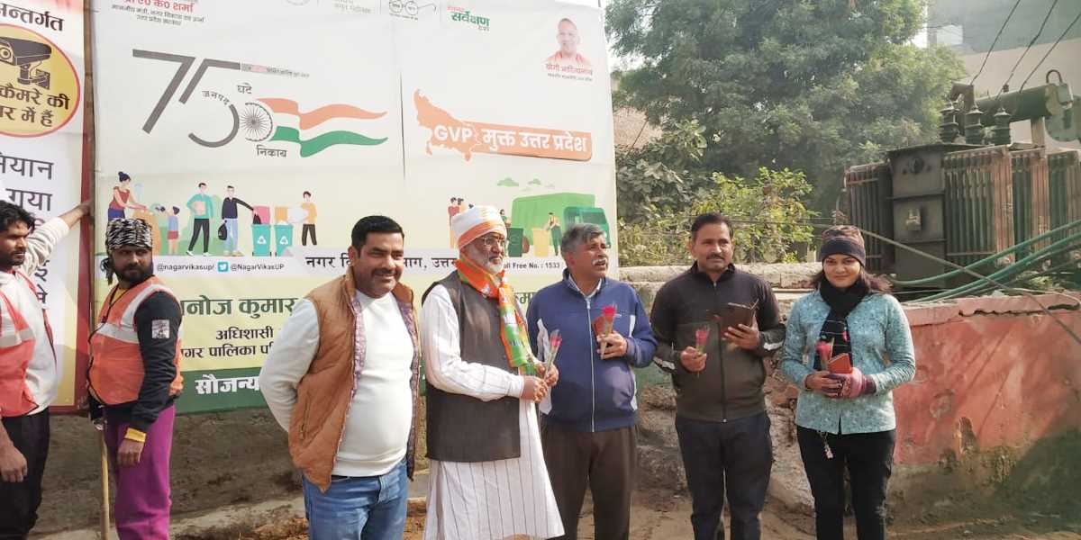 बुलंदशहर : नगर पालिका परिषद ने शहर की गंदगी को किया साफ मनोज गर्ग